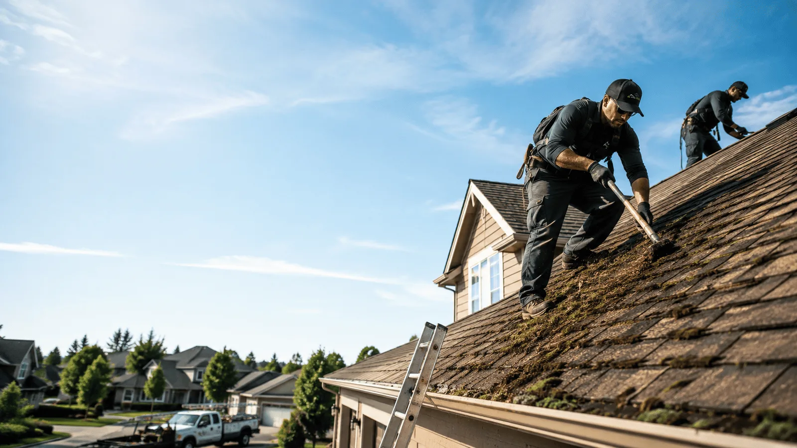 Roof Moss Removal in Granger, IN near me